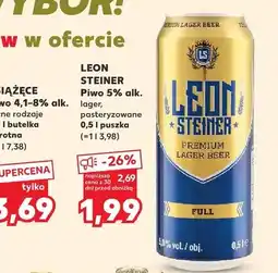 Kaufland Piwo Leon Steiner Premium Lager oferta