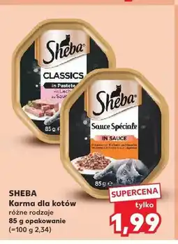Kaufland Karma dla kotów Sheba Classics oferta