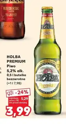 Kaufland Piwo Holba Premium oferta