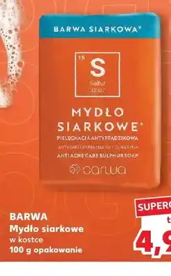 Kaufland Mydło siarkowe w kostce Barwa Siarkowa oferta