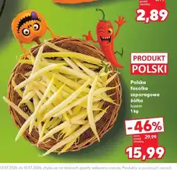 Kaufland Fasolka szparagowa żółta polska oferta