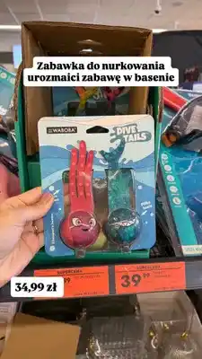 Biedronka Zabawka do nurkowania Waboba Dive Tails oferta