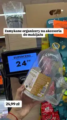 Biedronka Pojemniki akrylowe do przechowywania Smukee oferta