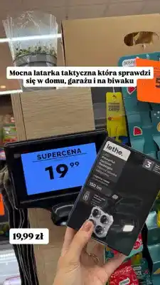 Biedronka Latarka taktyczna Lethe oferta