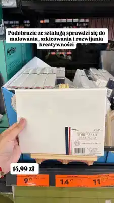 Biedronka Podobrazie ze sztalugą LOOZZ Art oferta