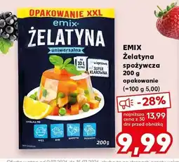 Kaufland Żelatyna spożywcza Emix oferta