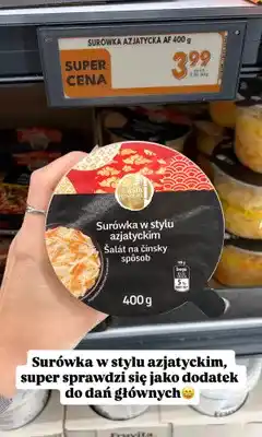 Biedronka Surówka w stylu azjatyckim Asia Flavours oferta