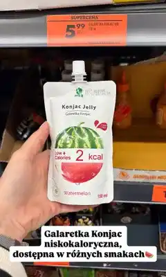 Biedronka Galaretka Konjac Jelly.B Watermelon oferta