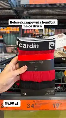 Biedronka Bokserki męskie Pierre Cardin oferta