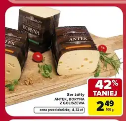 Carrefour Ser żółty Boryna z Goliszewa oferta