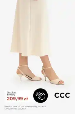 CCC Sandały Gino Rossi oferta