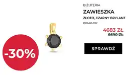 Briju Zawieszka Briju złoto czarny brylant B0648-107 oferta