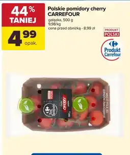 Carrefour Pomidory cherry gałązka Carrefour polskie oferta