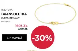 Briju Bransoletka Briju złoto brylant oferta