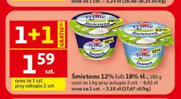 Auchan Śmietana 12% Zott Primo oferta