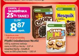 Auchan Płatki śniadaniowe Nestlé Chocapic oferta