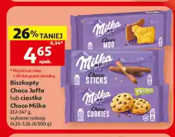 Auchan Ciastka Milka Choco Moo oferta