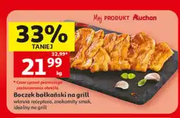 Auchan Boczek bałkański na grill Mój Produkt Auchan oferta