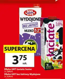 Auchan Mleko UHT bez laktozy Mlekovita Wydojone 3,2% oferta
