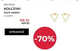 Briju Kolczyki Briju żółte srebro oferta