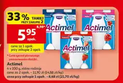 Auchan Napój probiotyczny Danone Actimel Klasyczny 4-pak oferta