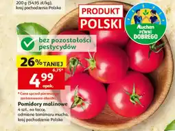 Auchan Pomidory malinowe Auchan Pewni Dobrego polskie oferta