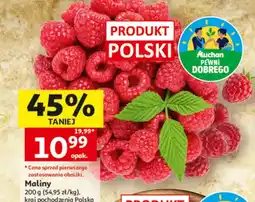 Auchan Maliny Auchan Pewni Dobrego polskie oferta