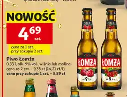 Auchan Piwo Łomża Wiśnia oferta