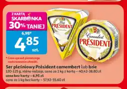 Auchan Ser pleśniowy Président Camembert oferta