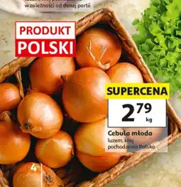 Auchan Cebula młoda polska oferta