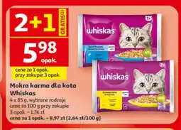 Auchan Mokra karma dla kota Whiskas oferta