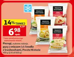Auchan Pierogi z truskawkami Proste Historie oferta