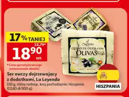 Auchan Ser owczy dojrzewający z oliwkami La Leyenda oferta