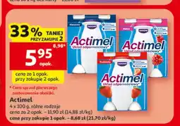 Auchan Napój probiotyczny Actimel Klasyczny 4-pak oferta
