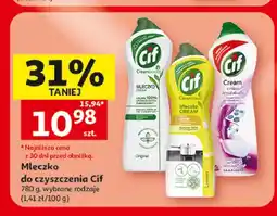 Auchan Mleczko do czyszczenia Cif Lila Flowers oferta
