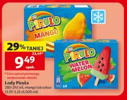 Auchan Lody Pirulo Mango 4-pak oferta