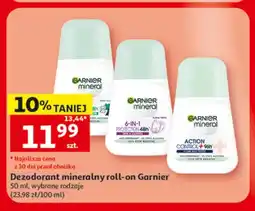Auchan Dezodorant roll-on Garnier Mineral Hyaluronic Care oferta