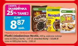 Auchan Płatki śniadaniowe Nestlé Chocapic oferta