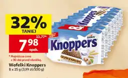 Auchan Wafelki Knoppers Storck 8-pak oferta