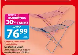 Auchan Suszarka na pranie Swan 20 m oferta