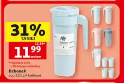 Auchan Dzbanek Actuel z 4 kubkami oferta