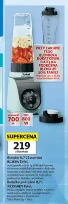Auchan Zestaw blender Tefal BL1E04 + butelka podróżna Tefal XF1918EO oferta
