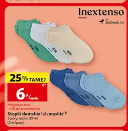 Auchan Stopki damskie Inextenso oferta