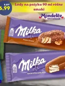Hale Banacha Lody na patyku Milka oferta