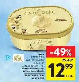 Intermarche Lody CARTE D'OR oferta