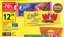 Intermarche Czekolada E. WEDDEL wybrane rodzaje oferta