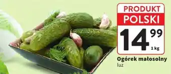 Intermarche Ogórek małosolny luz oferta