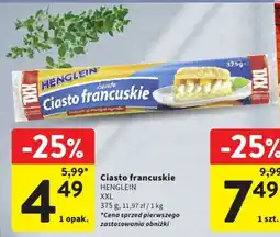 Intermarche Ciasto francuskie HENGLEIN oferta