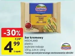 Intermarche Ser kremowy HOCHLAND oferta
