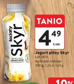 Intermarche Jogurt pitny Skyr ŁACIATY oferta